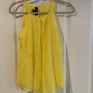 NWT yellow tank top